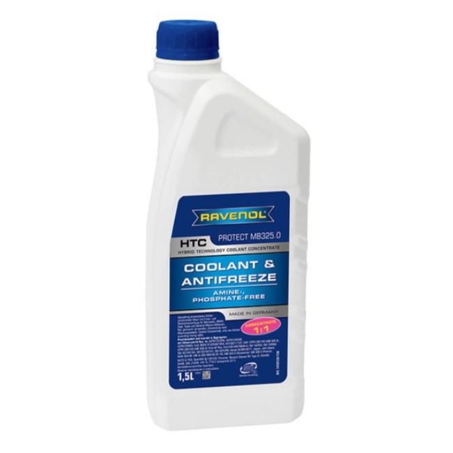 Антифриз концентрат Ravenol HTC Protect MB 325.0 Concentrate синий 1,5л
