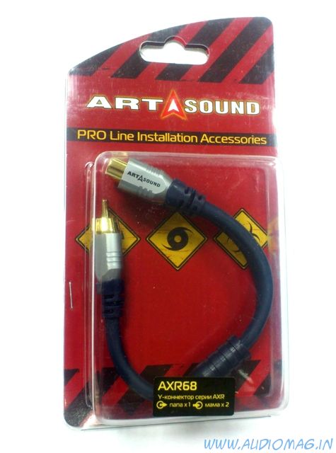 Авто аудио кабель Art Sound AXR 68 Y-кон.2 мамы