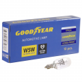 Goodyear GY015205 накаливания, W5W,12 В, 5 Вт,, 10 шт.