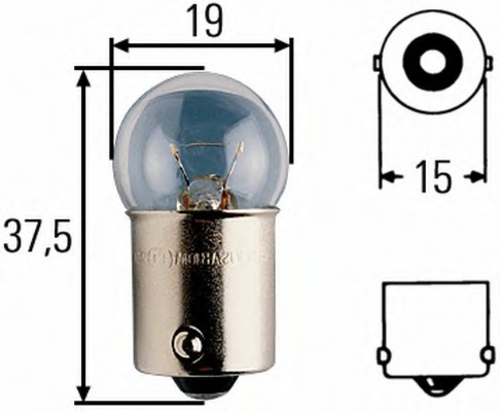 Автомобильная лампа HELLA 8GD004772-121