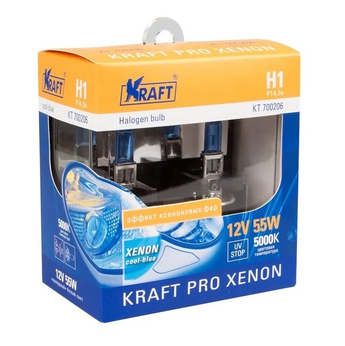 Автомобильная лампа Kraft Pro Xenon (блистер)