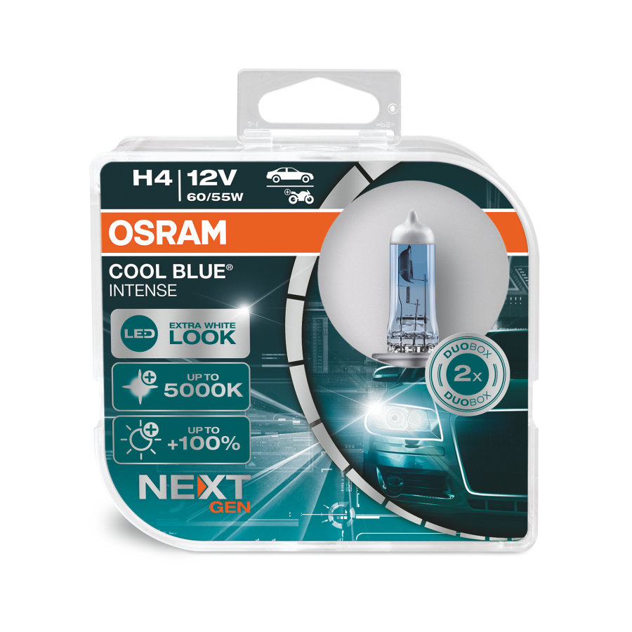Автомобильная лампа Osram Cool blue Intense (+100% света) (1 шт.)