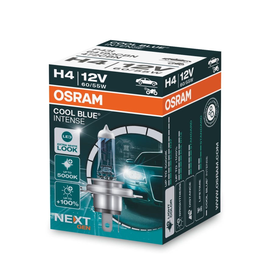 Автомобильная лампа Osram Cool blue Intense (+100% света) (1 шт.)