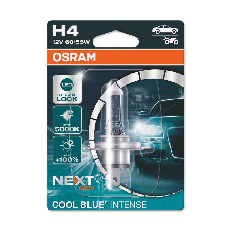 Автомобильная лампа Osram Cool blue Intense (+100% света) (1 шт.)