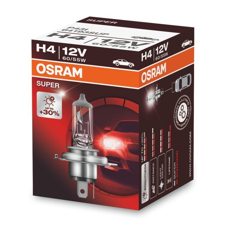 Автомобильная лампа Osram Super (+30% света) (1 шт.)