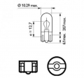 Philips 12960CP накаливания, W2,2W,12 В, 2,2 Вт,, 1 шт.
