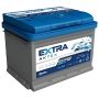 Автомобильный аккумулятор АкТех EXTRA Premium EFB 60А/ч-12V ст EN640 толстые прямая 242x175x190