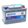 Автомобильный аккумулятор BORG Standard 75А/ч-12V ст EN680 европейские обратная 276x175x190