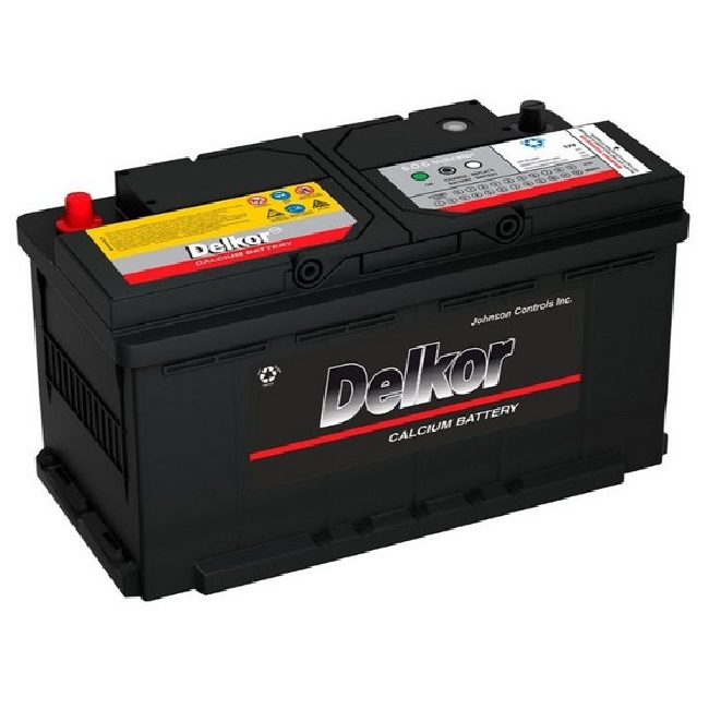 Автомобильный аккумулятор Delkor Euro 100.0 L5 (60044) 100А/ч-12V ст EN800 европейские обратная 352x175x190