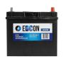 Автомобильный аккумулятор EDCON DC45330R 45А/ч-12V ст EN330 японские обратная 238x129x227