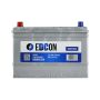 Автомобильный аккумулятор EDCON DC90720LY 90А/ч-12V ст EN720 европейские прямая 306x175x224