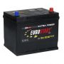 Автомобильный аккумулятор EUROSTART Extra Power Asia EUA700 70А/ч-12V ст EN550 обратная 271x175x220