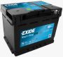 Автомобильный аккумулятор Exide EFB EL600 60А/ч-12V ст EN640 европейские обратная 242x175x190