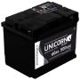 Автомобильный аккумулятор Unicorn Black 60А/ч-12V ст EN480 европейские 242x175x190
