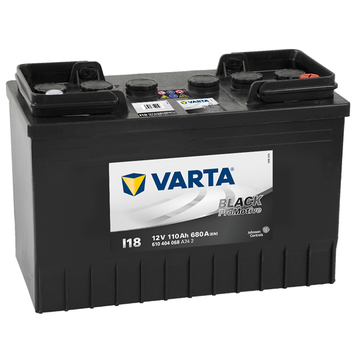 Автомобильный аккумулятор Varta PRO-motive Black 610 404 068 110А/ч-12Vст EN680 европейская обратная 347x173x234
