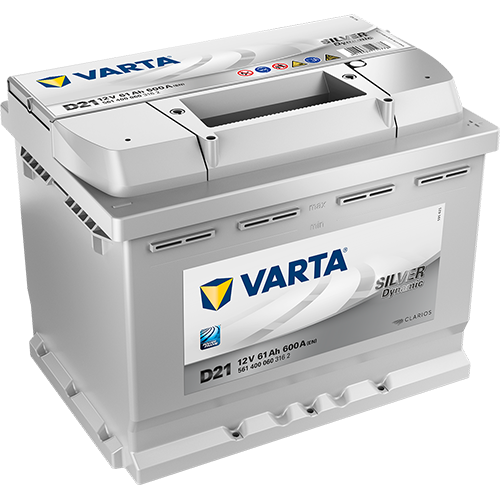 Автомобильный аккумулятор Varta Silver Dynamic 561 400 060 61А/ч-12V ст EN600 европейские обратная 242x175x175