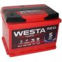 Автомобильный аккумулятор Westa RED 56077 SMF 60А/ч-12V ст EN600 европейские обратная 242x175x175