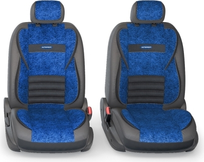 Автомобильный чехол на сиденье Autoprofi MLT-1105GV BK/BL черный/синий