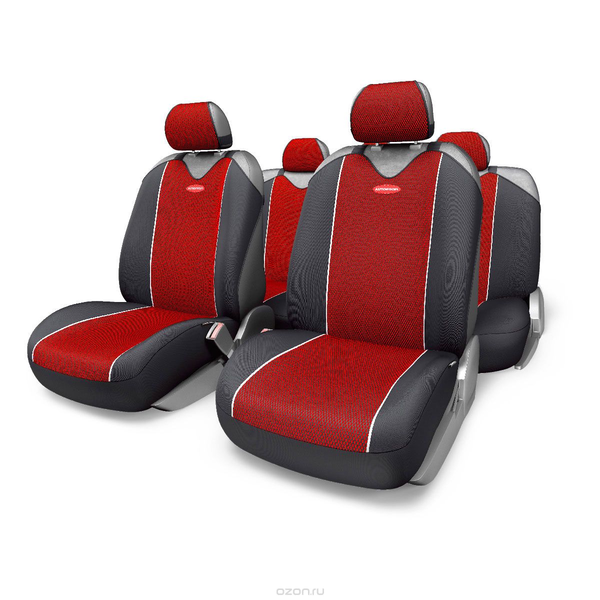Автомобильный чехол на сиденье Autoprofi CRB-802 RD красный