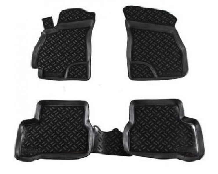 Автомобильный коврик Aileron 60419 в салон Ford Kuga (2012-2013), черный