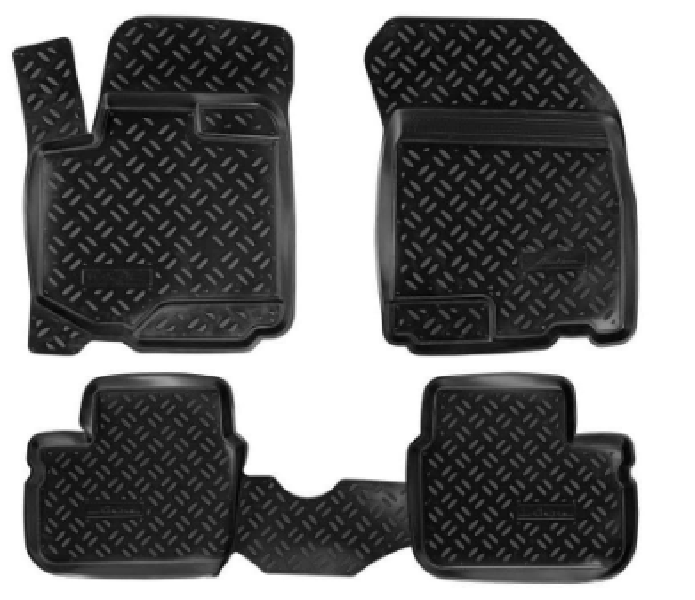 Автомобильный коврик Aileron 60422 в салон Ford Kuga (2013), черный