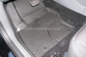 Автомобильный коврик Element CARFRD00001H в салон Ford Focus III 2011-2015 г.в., черный