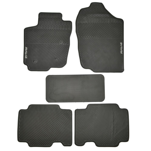 Автомобильный коврик SRTK 9143544 в салон Toyota RAV4 2007->, черный