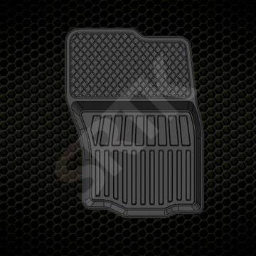 Автомобильный коврик SRTK PR.MIT.OUT.06G.02X26 в салон Mitsubishi Outlander 2006->, черный