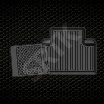 Автомобильный коврик SRTK PR.MIT.OUT.06G.02X26 в салон Mitsubishi Outlander 2006->, черный