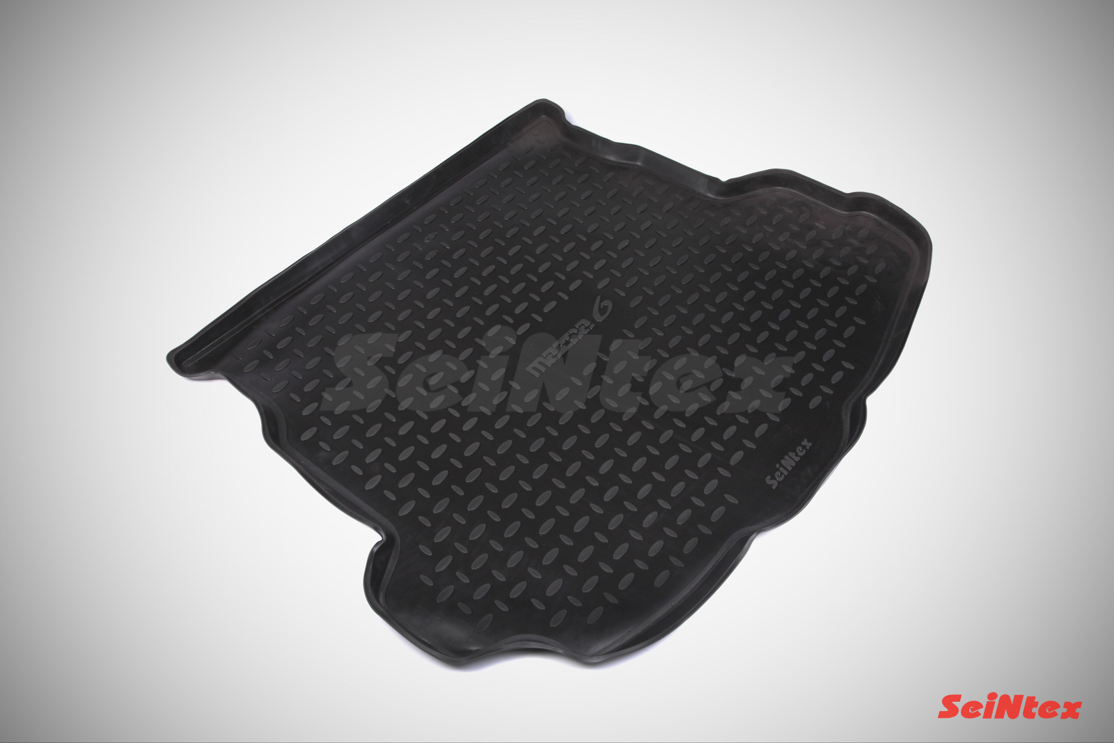 Автомобильный коврик SeiNtex 1371 в багажник Mazda 6 2007-2012 г.в., черный