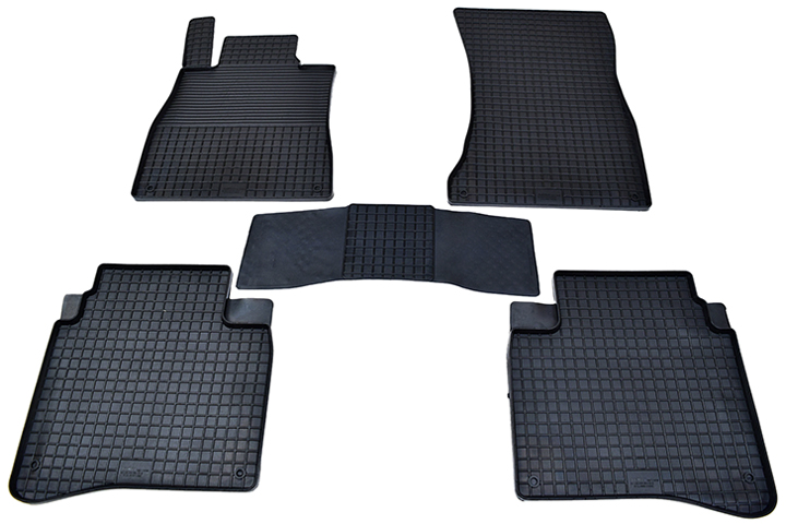 Автомобильный коврик SeiNtex 86061 в салон Mercedes-Benz S-Class W222 L 2014-2020 г.в., черный
