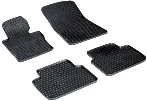 Автомобильный коврик SeiNtex 979 в салон BMW 3 Series (E46) 1998-2005 г.в., черный