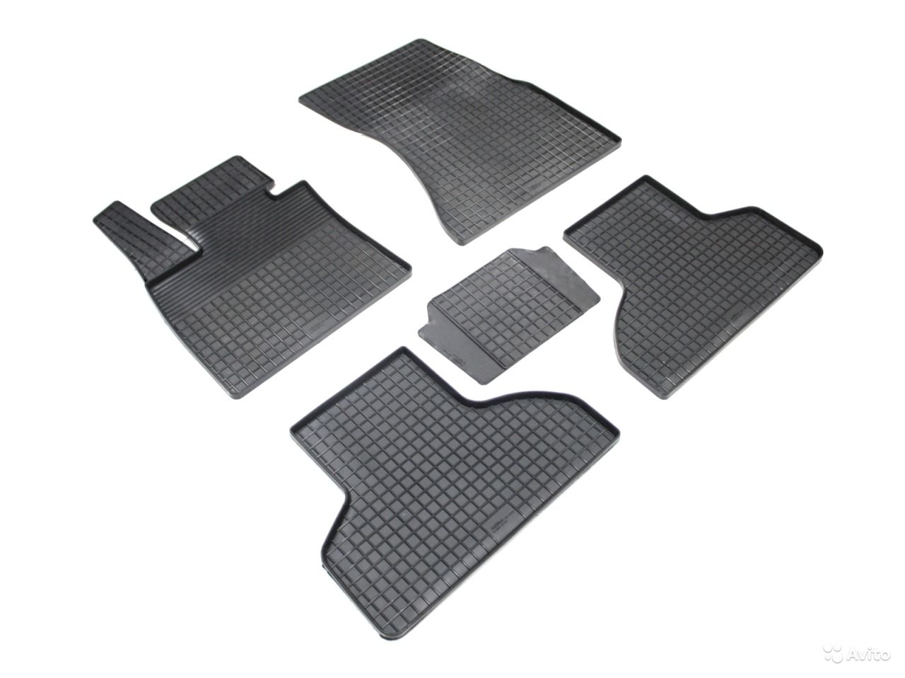 Автомобильный коврик SeiNtex 86234 в салон BMW X6 (F16) 2014-2020 г.в., черный