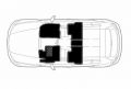 SeiNtex 86790 в салон Mercedes-Benz E-Class W210 1995-2002 г.в., черный