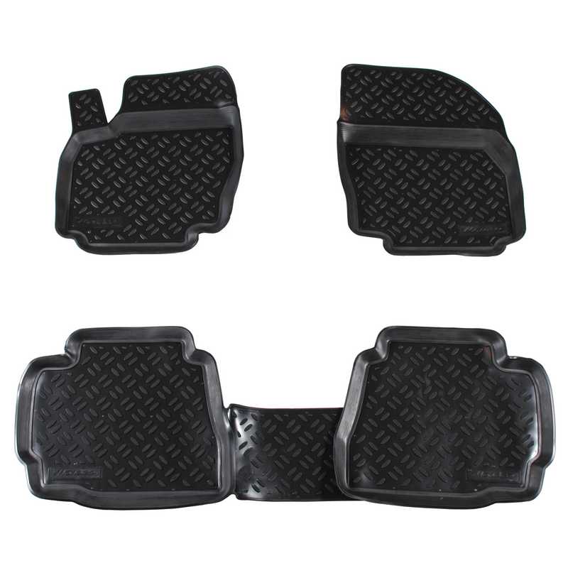 Автомобильный коврик Aileron 60403 в салон Ford Mondeo (2007-2014), черный