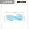 Masuma KJ2605 клипса Toyota