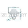 Zekkert BE1020 клипса Lexus; Toyota