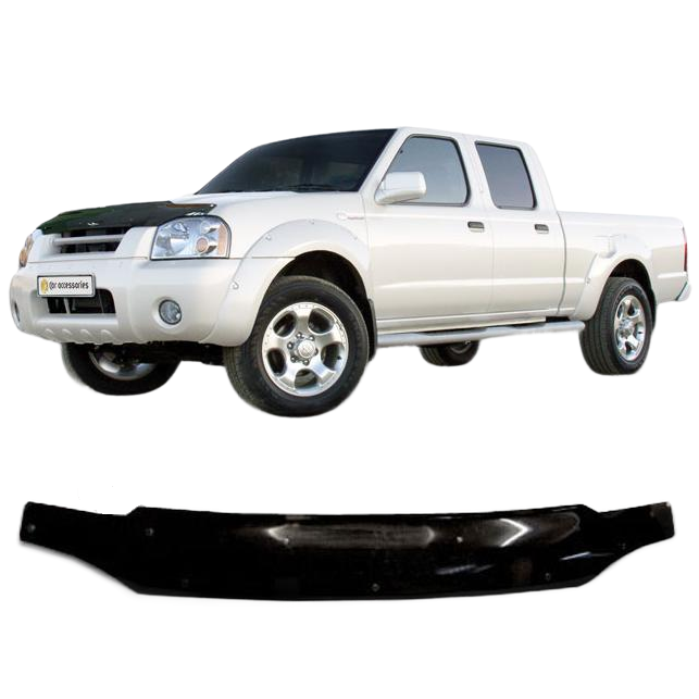 Дефлектор капота CA plastic 2010010103552 Nissan Datsun черный