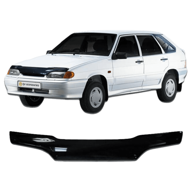 Дефлектор капота CA plastic 2010010106515 черный Lada 2114 хэтчбэк
