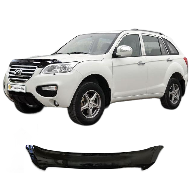 Дефлектор капота CA plastic 2010010107789 черный Lifan X60