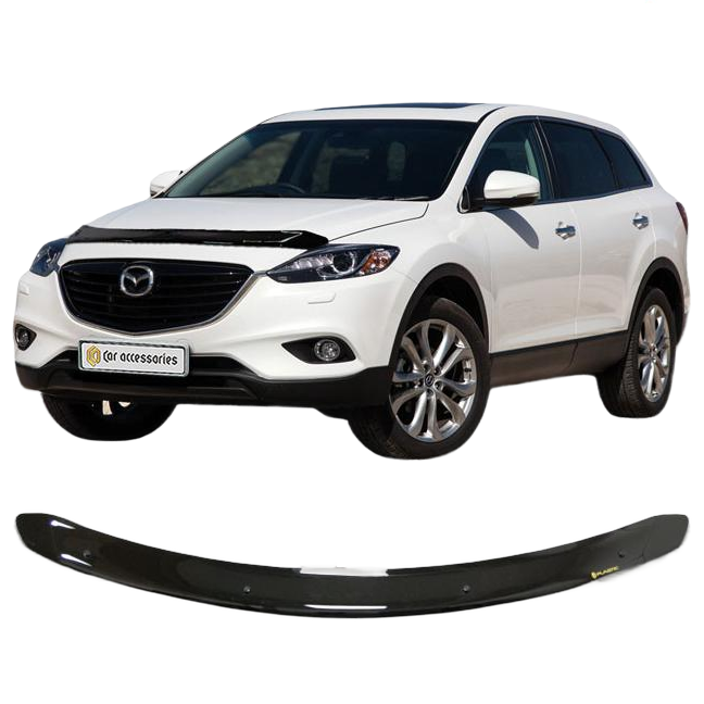 Дефлектор капота CA plastic 2010010108922 черный Mazda CX-9