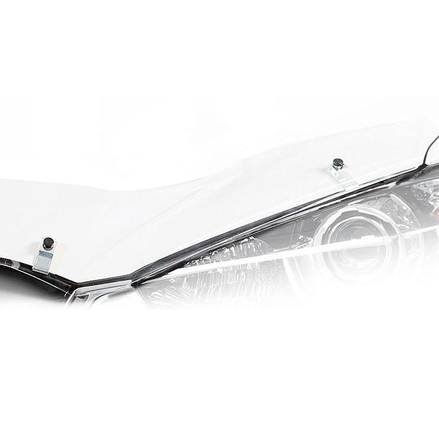 Дефлектор капота CA plastic 2010010207700 прозрачный Honda Insight