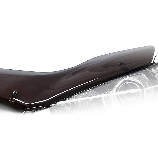 Дефлектор капота CA plastic 2010010303983 Kia X-Trek черный полупрозрачный