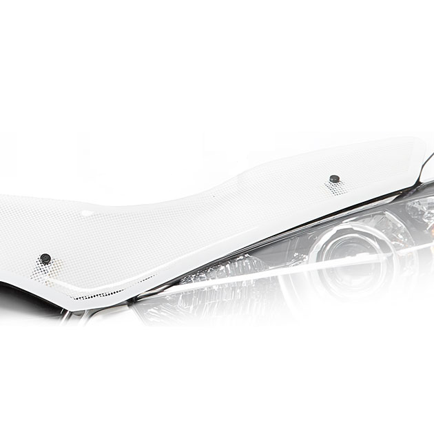 Дефлектор капота CA plastic 2010010401825 белый BMW 5 Series