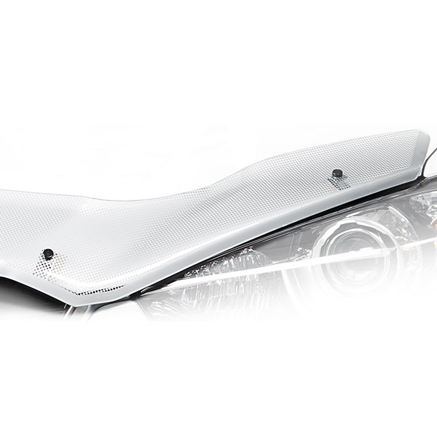 Дефлектор капота CA plastic 2010010701826 серебряный BMW 5 Series