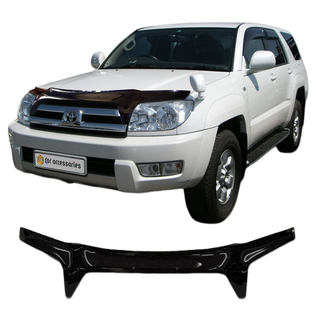 Дефлектор капота CA plastic 2010060108620 черный Toyota 4Runner