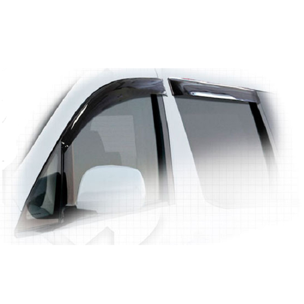 Дефлекторы окон CA plastic 2010030303000 для Toyota Alphard, черный полупрозрачный, 4шт