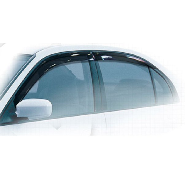 Дефлекторы окон CA plastic 2010030303383 для Honda Civic седан, черный полупрозрачный, 4шт
