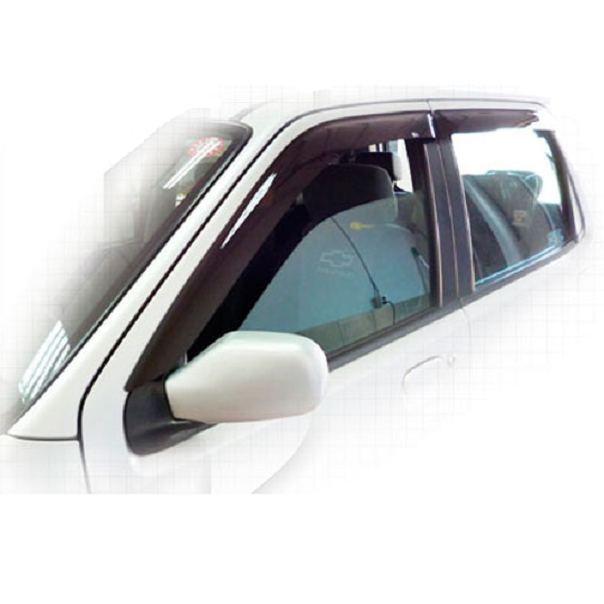 Дефлекторы окон CA plastic 2010030303628 для Chevrolet Cruze хэтчбэк, черный полупрозрачный, 4шт