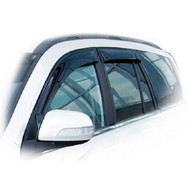 Дефлекторы окон CA plastic 2010030305820 для Great Wall Hover H5, черный полупрозрачный, 4шт